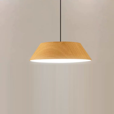 Lámpara colgante LED de hierro acrílico con forma de platillo volador rústico tradicional para comedor 