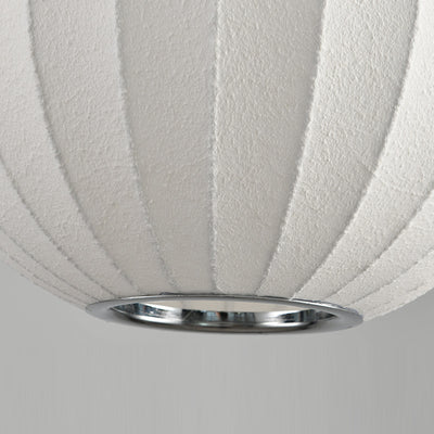 Traditional Chinese Round Resin Iron 1/3-Light Pendant Light For Living Room