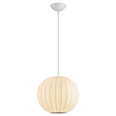 Traditional Chinese Round Resin Iron 1/3-Light Pendant Light For Living Room