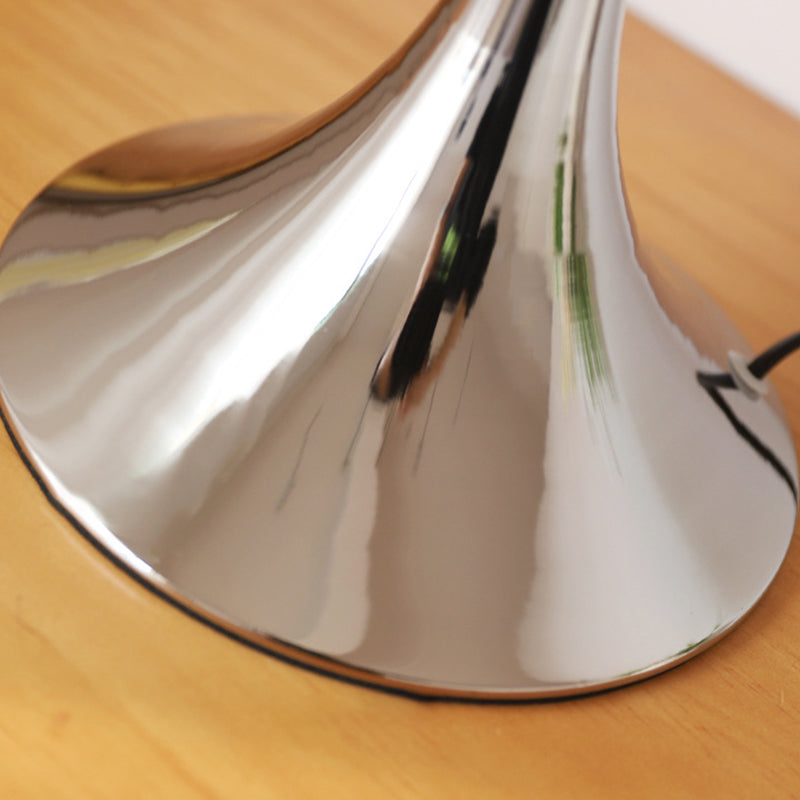 Contemporary Creative Apple-Shaped Iron Glass LED Table Lamp For Bedroom
