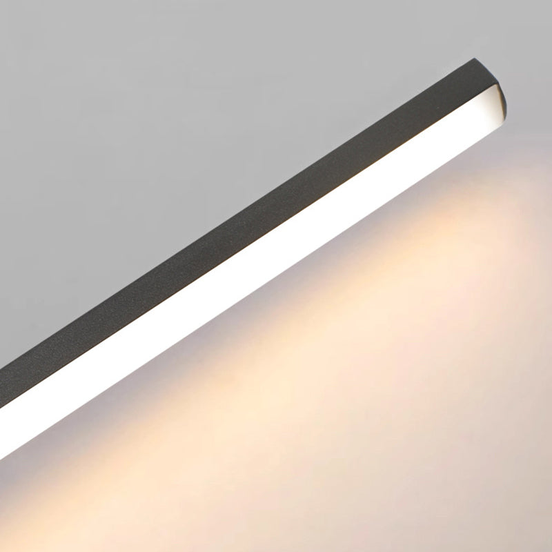 Modern Minimalist Vertical Irregular Wave Curve Aluminum PVC Iron Silicone LED Wall Scone Lamp For Bedroom