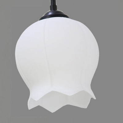 Modern Minimalist Flower-Shaped Iron Glass 3-Light Standing Floor Lamp For Living Room