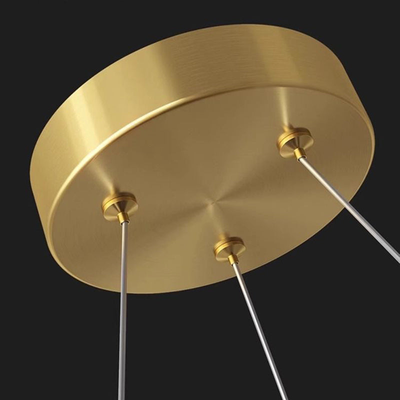 Plafonnier LED en résine fer en forme de fleur de luxe contemporain pour chambre 
