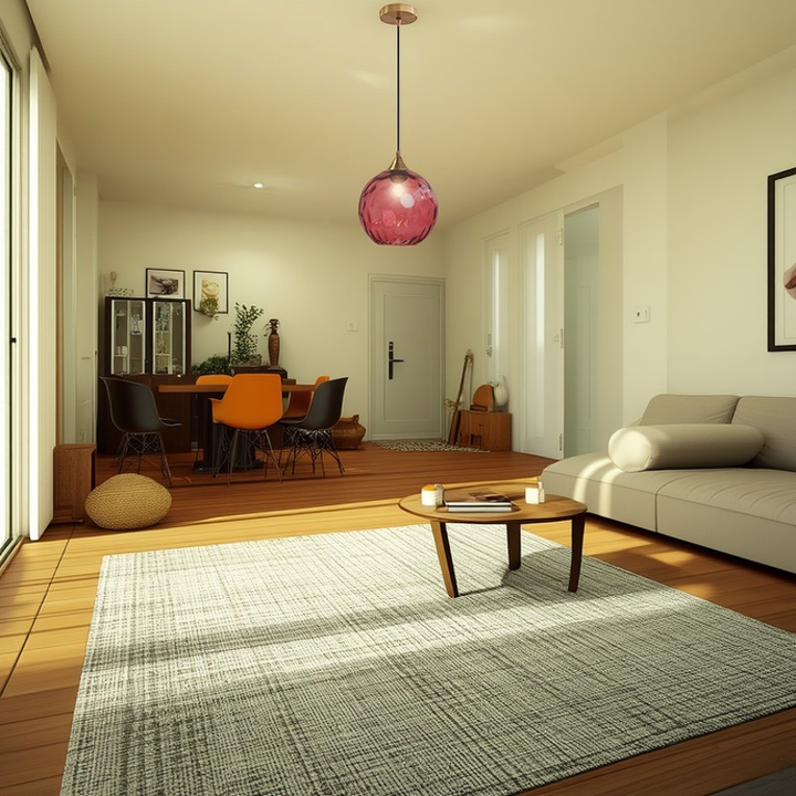Moderne minimalistische kugelförmige runde Eisen-Glas-Pendelleuchte mit 1 Licht für das Esszimmer 