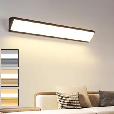 Modern Minimalist Waterproof Outdoor Square Aluminum Acrylic LED Wall Scone Lamp For Outdoor Patio