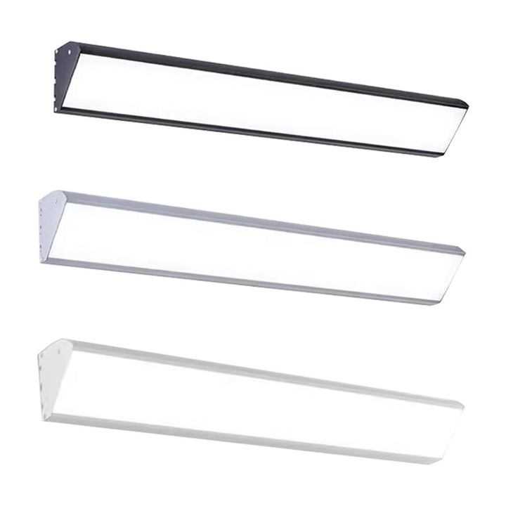 Modern Minimalist Waterproof Outdoor Square Aluminum Acrylic LED Wall Scone Lamp For Outdoor Patio