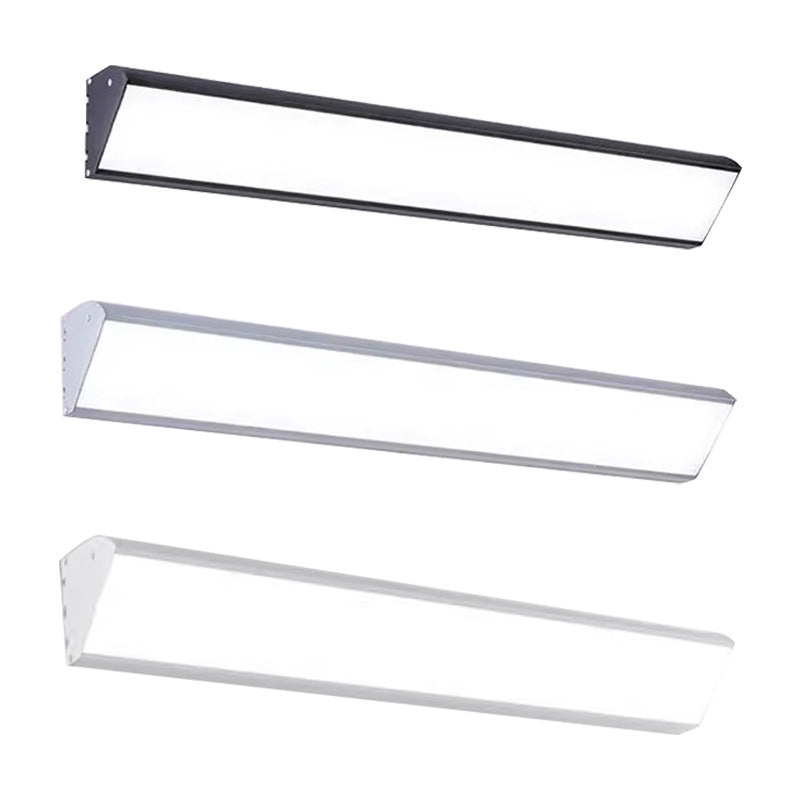 Modern Minimalist Waterproof Outdoor Square Aluminum Acrylic LED Wall Scone Lamp For Outdoor Patio