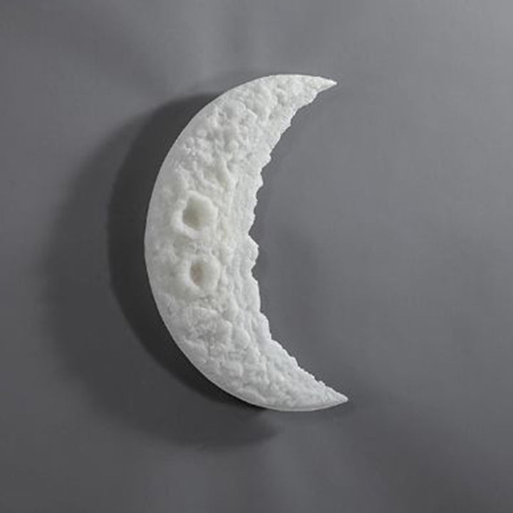 Applique murale LED en résine ronde et créative contemporaine pour chambre 