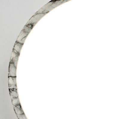 Modern Minimalist Round Cylindrical Iron Acrylic LED Flush Mount Ceiling Light For Bedroom