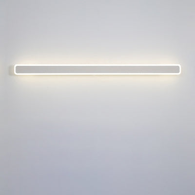 Modern Minimalist Rectangular Iron Acrylic LED Wall Scone Lamp For Living Room