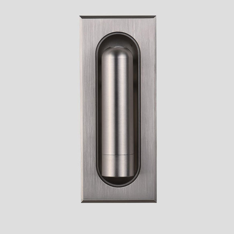 Contemporary Creative Cylindrical Rectangular Acrylic Aluminum Inset LED Wall Scone Lamp For Bedroom