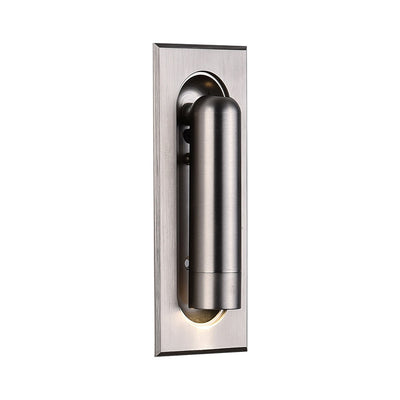 Contemporary Creative Cylindrical Rectangular Acrylic Aluminum Inset LED Wall Scone Lamp For Bedroom