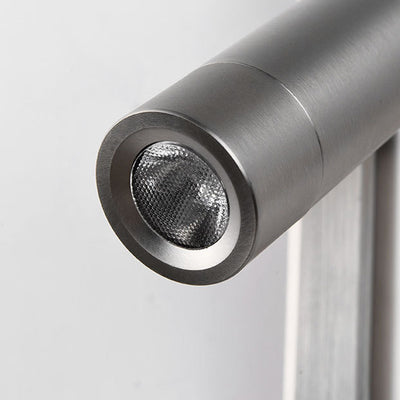 Contemporary Creative Cylindrical Rectangular Acrylic Aluminum Inset LED Wall Scone Lamp For Bedroom