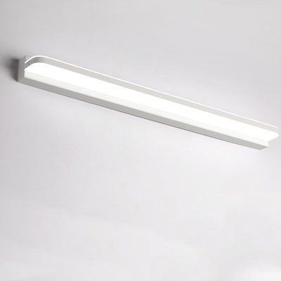 Modern Minimalist Waterproof Rectangular Iron Acrylic LED Vanity Light Wall Scone Lamp For Bathroom