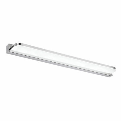Modern Minimalist Waterproof Rectangular Iron Acrylic LED Vanity Light Wall Scone Lamp For Bathroom