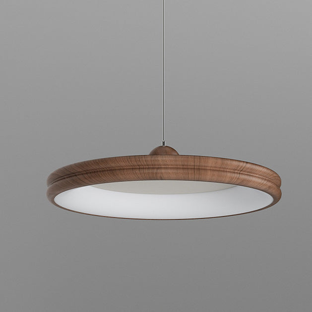 Suspension LED en fer et acrylique, ronde et cylindrique, au design minimaliste moderne, pour salon 