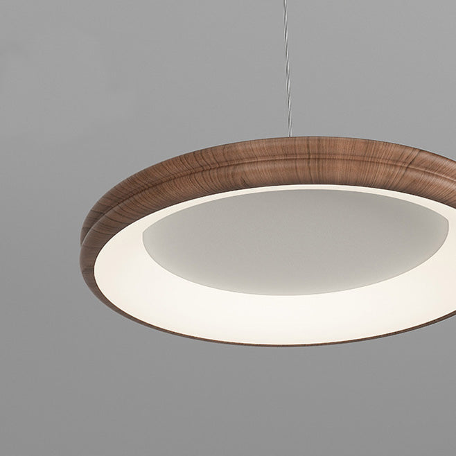 Suspension LED en fer et acrylique, ronde et cylindrique, au design minimaliste moderne, pour salon 