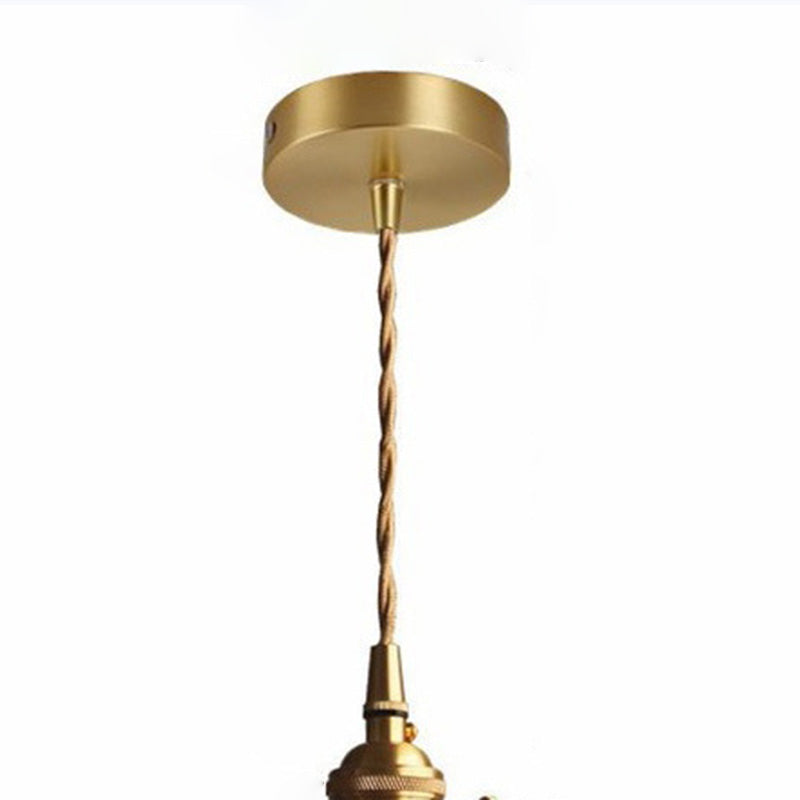 Lustre suspendu traditionnel vintage carré rectangle en verre ondulé fer à 1 lumière pour salon 