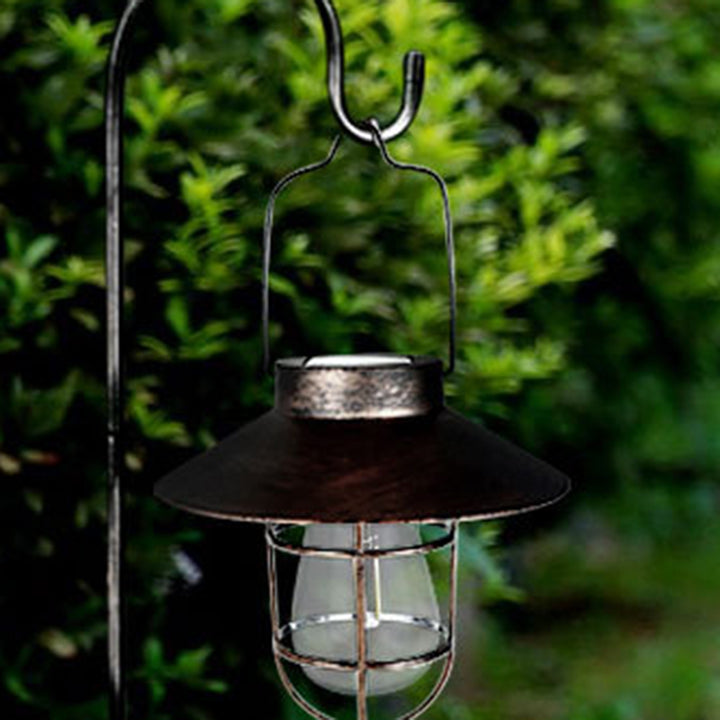 Lumière extérieure LED en fer et plastique solaire cylindrique minimaliste moderne pour jardin 