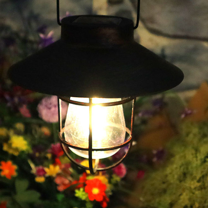 Lumière extérieure LED en fer et plastique solaire cylindrique minimaliste moderne pour jardin 