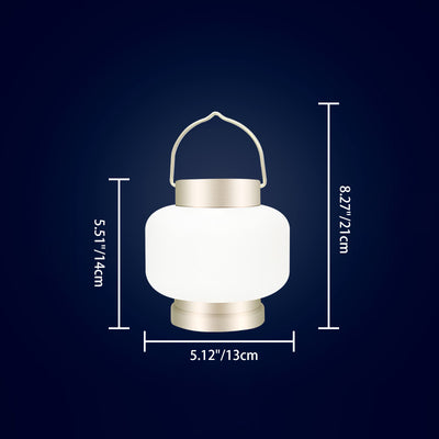 ضوء خارجي LED معدني أسطواني محمول مقاوم للماء يعمل بالطاقة الشمسية بتصميم بسيط وحديث للحديقة 