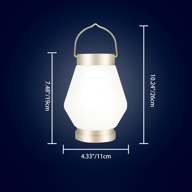 ضوء خارجي LED معدني أسطواني محمول مقاوم للماء يعمل بالطاقة الشمسية بتصميم بسيط وحديث للحديقة 