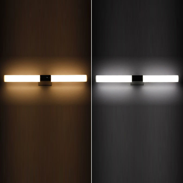 Moderne Einfachheit Zylinder Hardware Acryl LED Eitelkeit Licht Wand Leuchte Lampe Für Badezimmer 