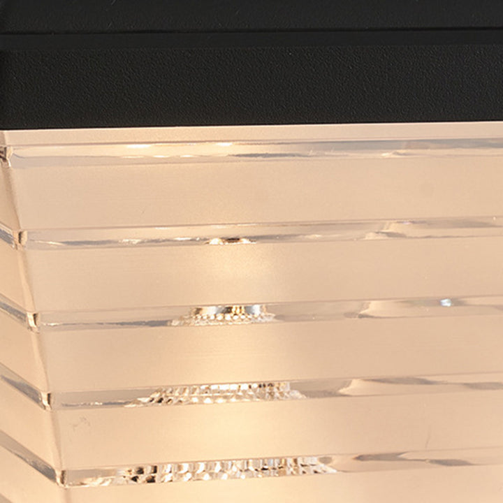 Luz exterior de enchufe de suelo cónica impermeable solar minimalista moderna de ABS PC para jardín 