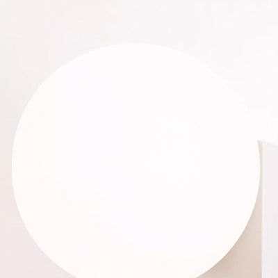 Moderne Einfachheit rechteckige Kugel Aluminium ABS 1-Licht Wandleuchte Lampe für Schlafzimmer 