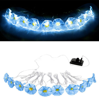 ضوء خارجي LED للحديقة بشكل زهرة البوق مقاوم للماء بتصميم آرت ديكو الحديث 