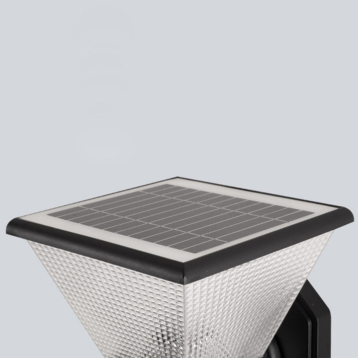 Applique murale LED en aluminium PC carré rond étanche à l&