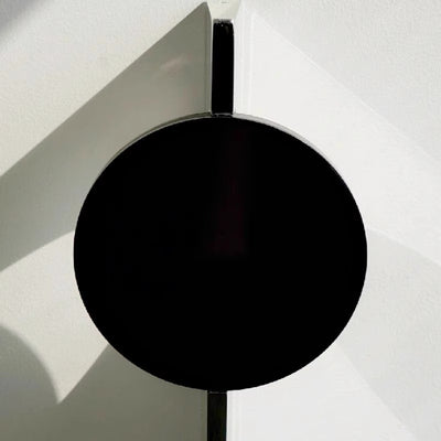 Zeitgenössische kreative rechteckige runde Ripple Light Aluminium Edelstahl Wandleuchte Lampe für Wohnzimmer 