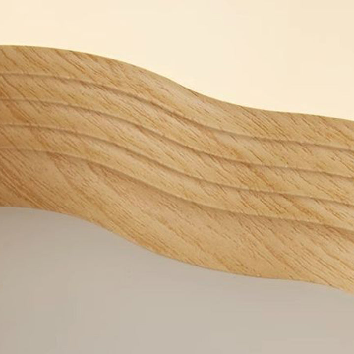 Plafonnier LED en fer et plastique nuages crémeux nordiques contemporains pour chambre à coucher 