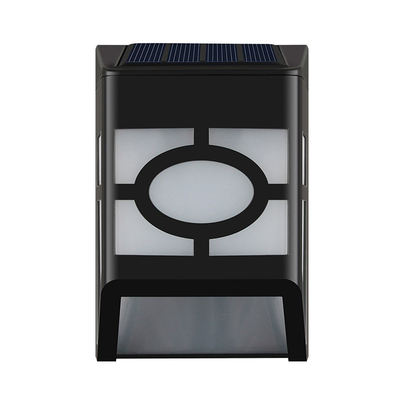 Modern Simplicity Rectangle Trapezoidal ABS PP PC LED Wall Sconce Lamp For Outdoor Patio