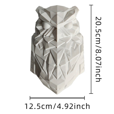 現代的なクリエイティブ3DプリントのワシミミズクプラスチックLEDウォールランプ、リビングルーム用 