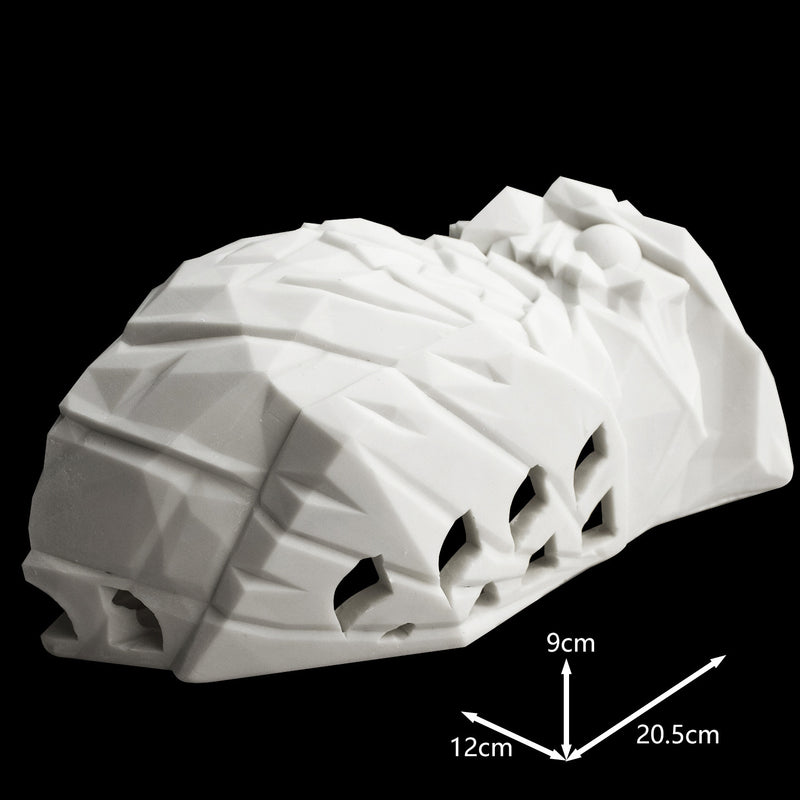 現代的なクリエイティブ3DプリントのワシミミズクプラスチックLEDウォールランプ、リビングルーム用 