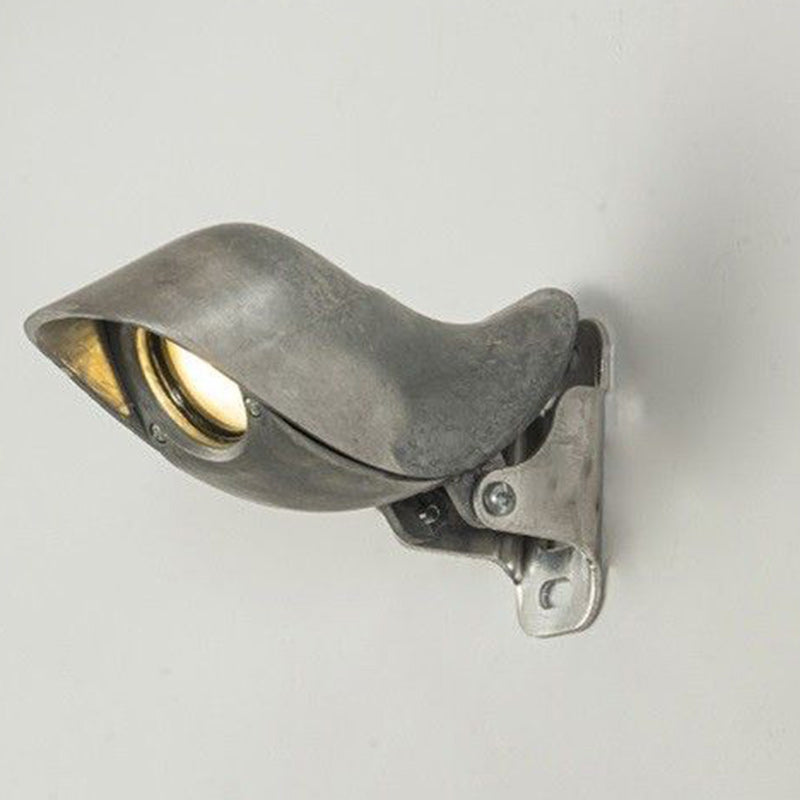 Zeitgenössische industrielle wasserdichte runde Vogelform Aluminium LED Wandleuchte Lampe für Terrasse im Freien 