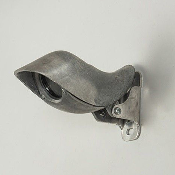 Zeitgenössische industrielle wasserdichte runde Vogelform Aluminium LED Wandleuchte Lampe für Terrasse im Freien 
