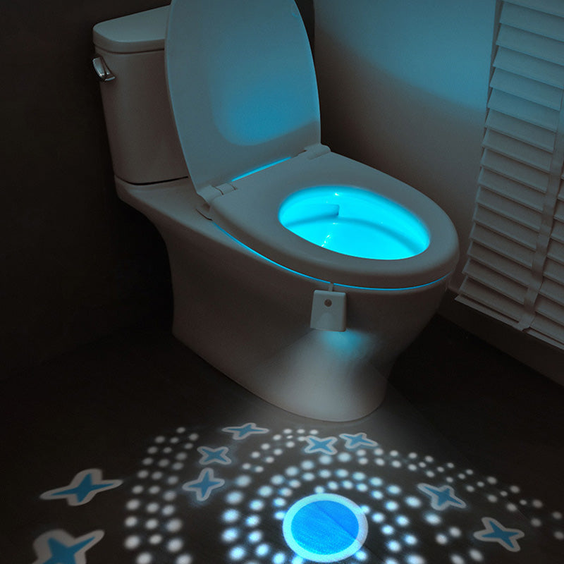 Modern Simplicity Sensible Rectangle PC Shade LED Toilet Light Night Light For Bathroom