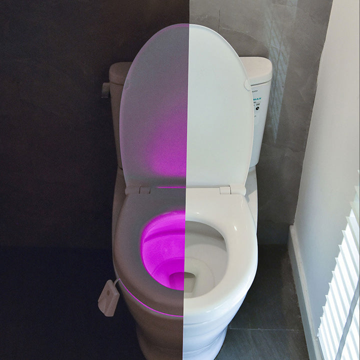 Modern Simplicity Sensible Rectangle PC Shade LED Toilet Light Night Light For Bathroom