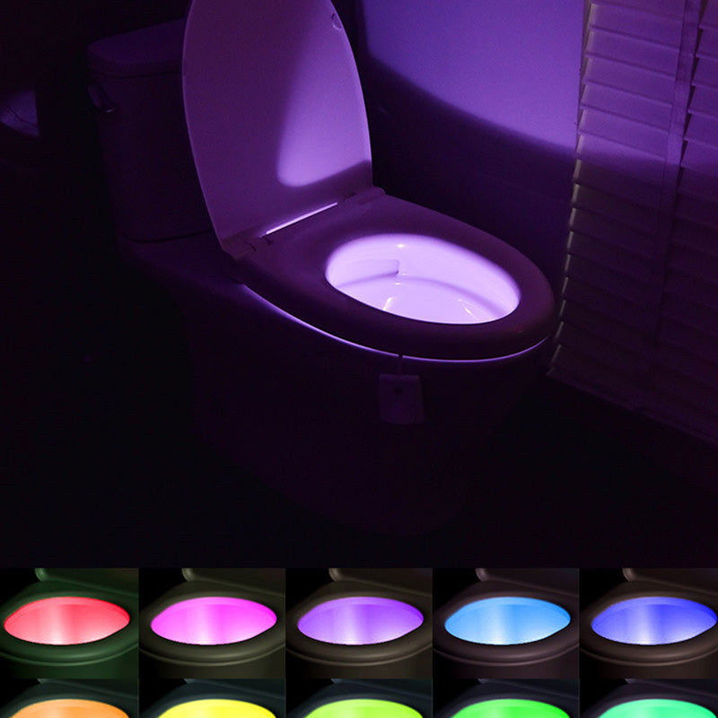 Modern Simplicity Sensible Rectangle PC Shade LED Toilet Light Night Light For Bathroom
