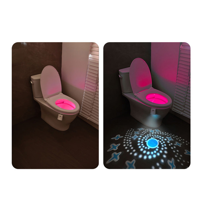 Modern Simplicity Sensible Rectangle PC Shade LED Toilet Light Night Light For Bathroom