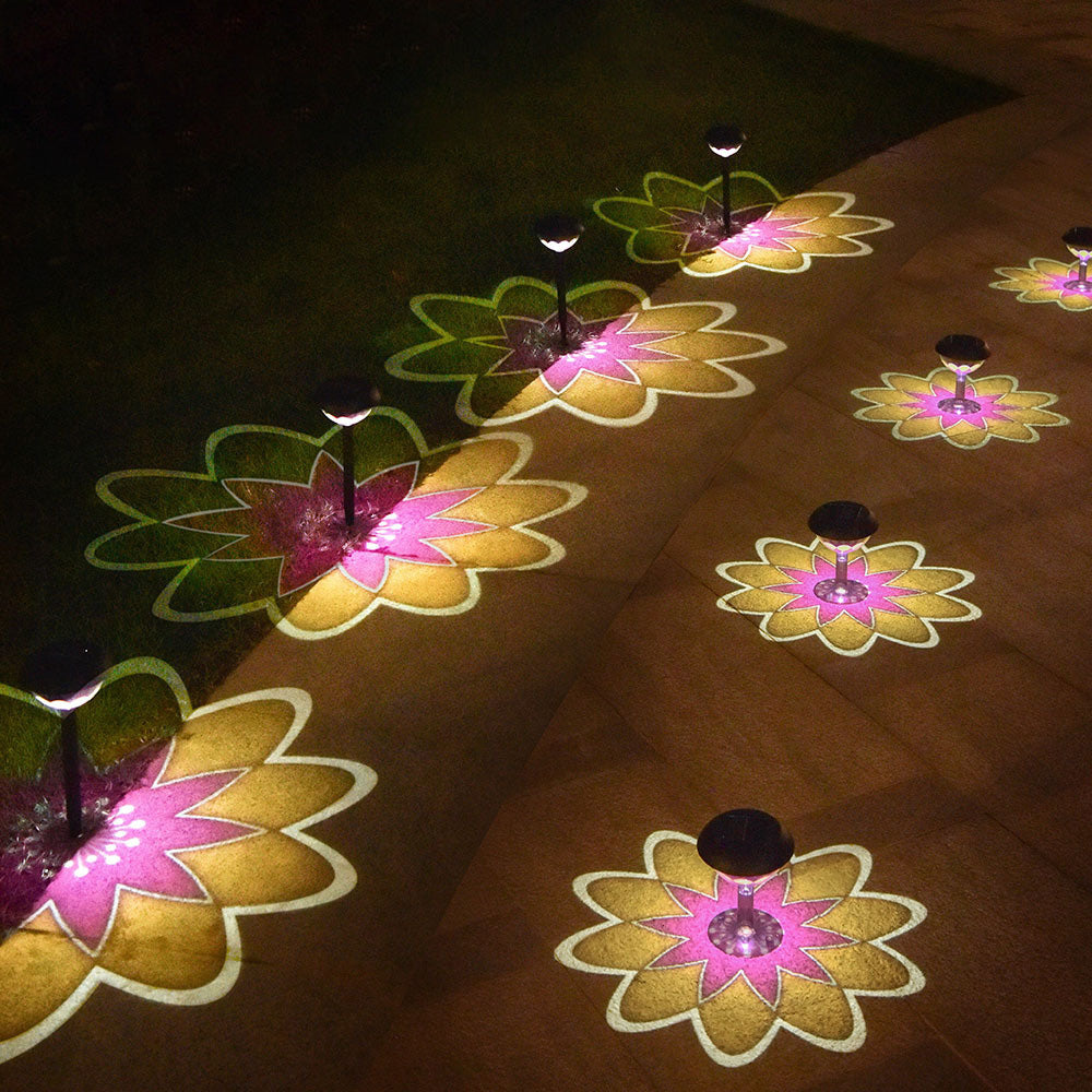Lumière paysagère extérieure LED étanche moderne et simple, avec prise de terre ronde en PP PS, pour jardin 