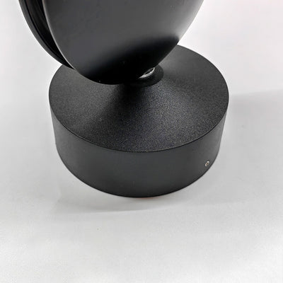 Modern Simplicity Round Oval Aluminum Acrylic LED Wall Sconce Lamp For Living Room
