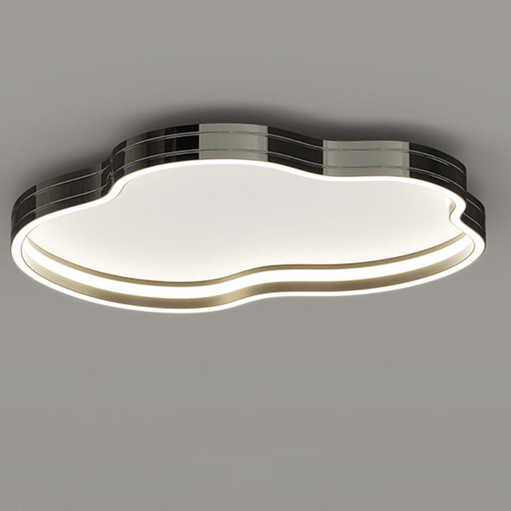 Plafonnier LED en aluminium, fer et silicone minimaliste moderne pour chambre à coucher 