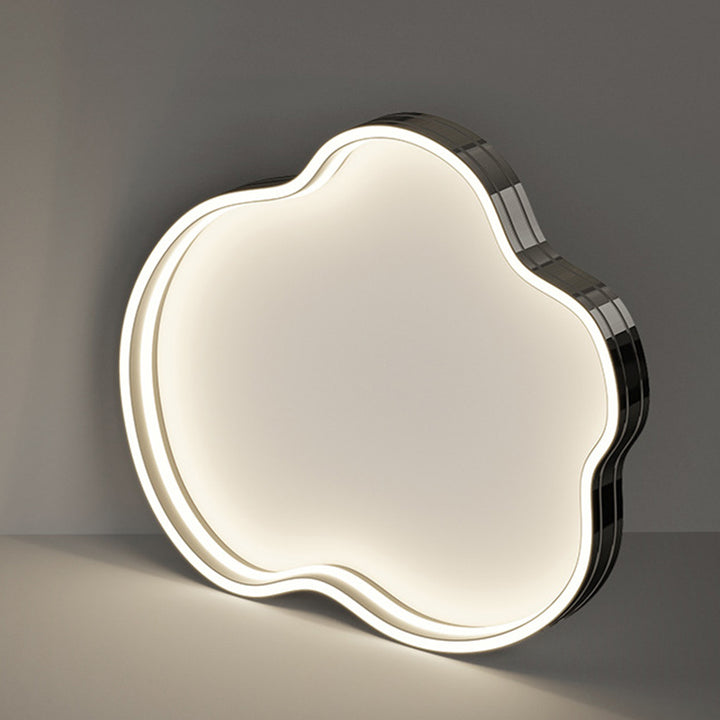 Plafonnier LED en aluminium, fer et silicone minimaliste moderne pour chambre à coucher 