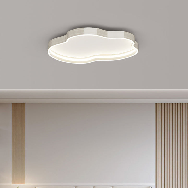 Plafonnier LED en aluminium, fer et silicone minimaliste moderne pour chambre à coucher 