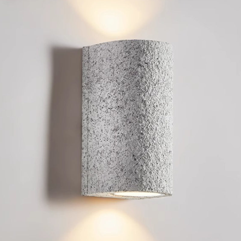 Modern Minimalist Cylinder Composite LED Wall Sconce Lamp For Living Room
