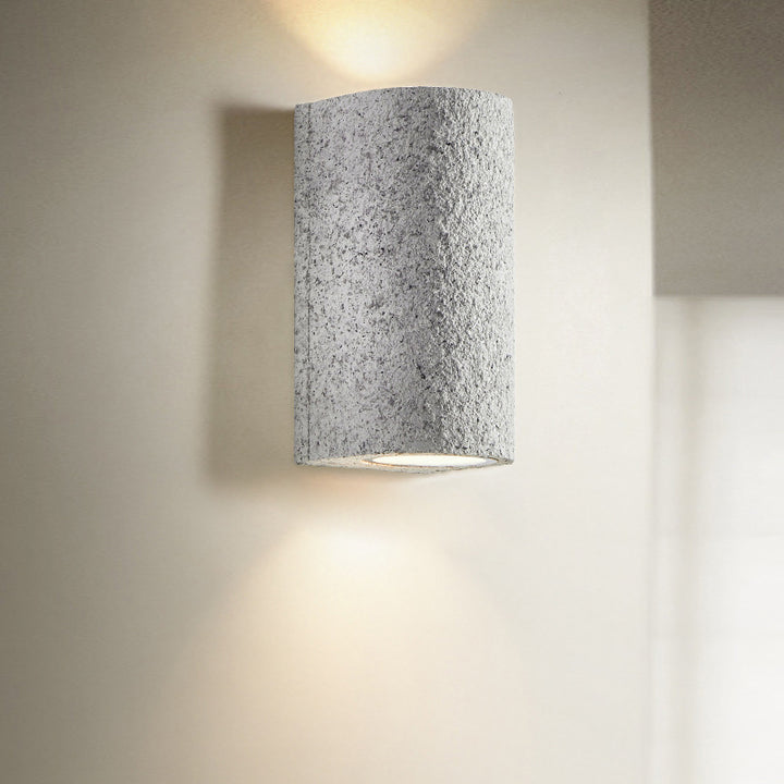 Modern Minimalist Cylinder Composite LED Wall Sconce Lamp For Living Room