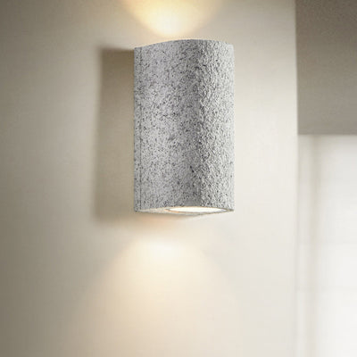 Modern Minimalist Cylinder Composite LED Wall Sconce Lamp For Living Room